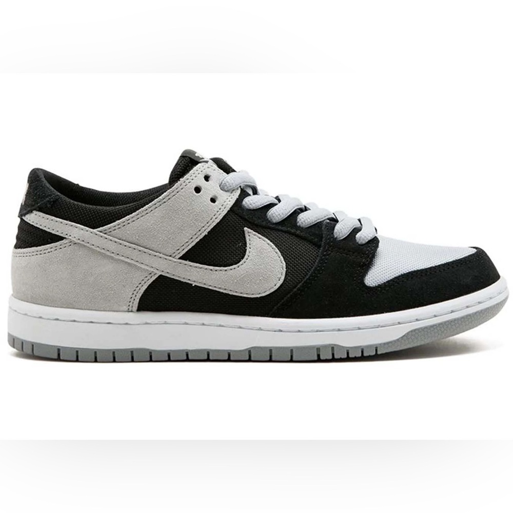 New in Box Nike SB Zoom Dunk Low Pro Black wolf Grey White Size 11